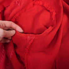 Load image into Gallery viewer, 40s RED WOOL FITTED WOOL SOUTACHE JACKET WITH BELT - S