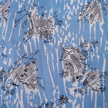 Load image into Gallery viewer, 50s &quot;PROVAWEAR&quot; LIGHT BLUE ASIAN NOVELTY PRINT SUN DRESS AND BOLERO -