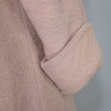 Load image into Gallery viewer, 50s HUBER LIGHT BROWN / STONE COLOURED WOOL PRINCESS COAT - S-M