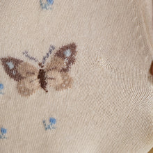 Load image into Gallery viewer, 60s PRINGLE OF SCOTLAND BUTTERFLY INTARSIA CASHMERE CARDIGAN - M