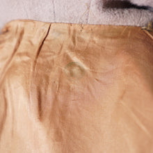 Load image into Gallery viewer, 50s HUBER LIGHT BROWN / STONE COLOURED WOOL PRINCESS COAT - S-M