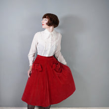 Load image into Gallery viewer, 60s LACE RUFFLE LIGHT WHITE SHIRT WITH HUGE DOGEAR COLLAR - S