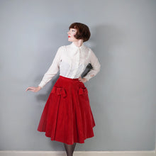 Load image into Gallery viewer, 60s LACE RUFFLE LIGHT WHITE SHIRT WITH HUGE DOGEAR COLLAR - S