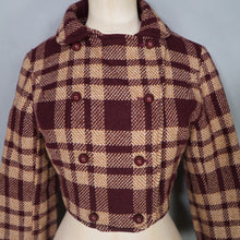 Load image into Gallery viewer, 60s EMCAR 3 PIECE SET WITH SKIRT, BOLERO JACKET AND CINCH BELT - S