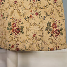 Load image into Gallery viewer, 60s 70s LONG SLIM FITTING FLORAL TAPESTRY BROCADE MAXI COAT - XS