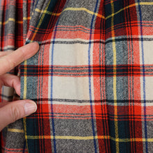 Load image into Gallery viewer, 60s SPORTRITE IN AN' OUTER REVERSIBLE PLEATED PLAID SKIRT - 25-25.5"