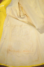 Load image into Gallery viewer, 60s DANNIMAC BOLD FUTURISTIC YELLOW PATENT RAIN COAT - M