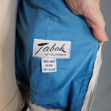 Load image into Gallery viewer, 60s &quot;TABAK&quot; FLORAL HARVEST PRINT THICK COTTON DRESS WITH WRAP AROUND STRAPS - S