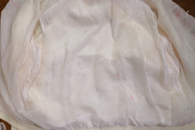 Load image into Gallery viewer, 60s SOFT WHITE WOOL WITH 3D CHERRY PATTERN CARDIGAN - M