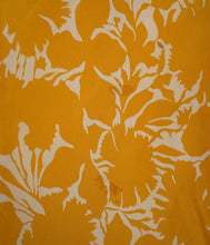 Load image into Gallery viewer, 30s GOLDENROD YELLOW BIAS CUT MAXI DRESS WITH PLEATING AND BELT - S