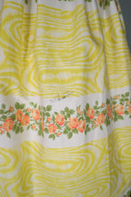 Load image into Gallery viewer, 50s HORROCKSES FASHIONS YELLOW FLORAL FULL SKIRTED DRESS AND BOLERO - XS