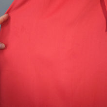 Load image into Gallery viewer, 40s CORAL SILKY RAYON TEA DRESS WITH BOW AND PETER PAN COLLAR - M