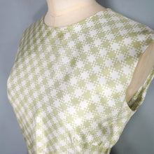 Load image into Gallery viewer, 70s PASTEL GREEN PLEATED SKATER DRESS WITH BELT - S
