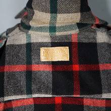 Load image into Gallery viewer, 50s BLACK, RED AND GREY PENDLETON 49ER WOOL SHIRT JACKET - S