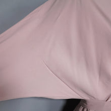 Load image into Gallery viewer, 40s MAX KOPP LONG SLEEVED BATWING RAYON DRESS WITH RUFFLES AND SEQUINS - S