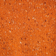 Load image into Gallery viewer, 40s style HANDKNITTED BRIGHT ORANGE WOOL CARDIGAN JACKET WITH HOOD - M-L