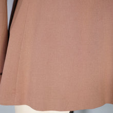 Load image into Gallery viewer, 40s ELITE HAND TAILORED BROWN COLOURBLOCK FITTED JACKET - XS-S