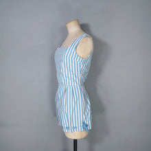 Load image into Gallery viewer, 50s 60s BERKERTEX CONTIENTALS SUMMER STRIPE 3 PIECE ROMPER, SKIRT AND BOLERO SET - XS