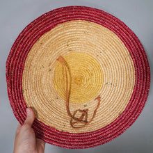 Load image into Gallery viewer, 50s STRAW CONICAL PLATTER HOLIDAY / SUMMER SUN HAT