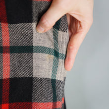 Load image into Gallery viewer, 50s BLACK, RED AND GREY PENDLETON 49ER WOOL SHIRT JACKET - S