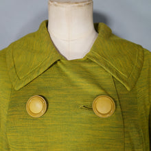 Load image into Gallery viewer, 60s "REVILLE" PISTACHIO GREEN LIGHT JERSEY KNIT COAT - ONE SIZE
