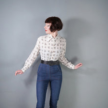 Load image into Gallery viewer, 70s KENNINGTON MICKEY MOUSE AND ART DECO DANCERS NOVELTY PRINT SHIRT - M