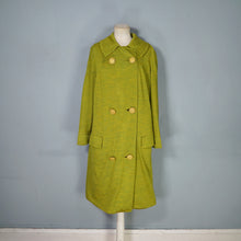 Load image into Gallery viewer, 60s "REVILLE" PISTACHIO GREEN LIGHT JERSEY KNIT COAT - ONE SIZE