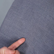 Load image into Gallery viewer, 50s SOFT GREY RAYON FULL SKIRT WITH POODLE APPLIQUE - 27"