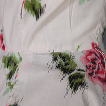 Load image into Gallery viewer, 50s 60s PINK ROSE FULL CIRCLE SWEEP COTTON SUN DRESS - S