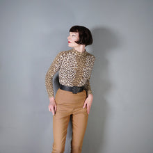 Load image into Gallery viewer, 60s 70s DEBENHAMS LEOPARD ANIMAL PRINT ANGORA BLEND WOOL JUMPER - M