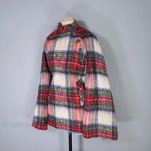 Load image into Gallery viewer, RANNOCH DESIGNS SCOTTISH TARTAN WOOL AND MOHAIR CAPE COAT - S-M
