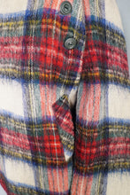 Load image into Gallery viewer, RANNOCH DESIGNS SCOTTISH TARTAN WOOL AND MOHAIR CAPE COAT - S-M