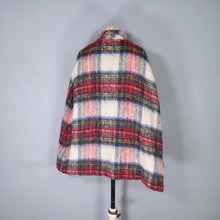 Load image into Gallery viewer, RANNOCH DESIGNS SCOTTISH TARTAN WOOL AND MOHAIR CAPE COAT - S-M