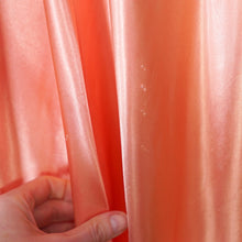 Load image into Gallery viewer, 40s BLUSH PINK SATIN ZIP FRONT LONG LOUNGEWEAR ROBE DRESS - S