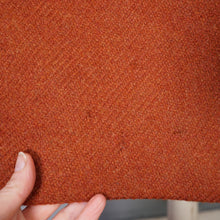 Load image into Gallery viewer, 70s St MICHAEL MOHAIR AND WOOL RUST COLOURED WRAP COAT WITH SHEEPSKIN COLLAR - S