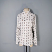 Load image into Gallery viewer, 70s KENNINGTON MICKEY MOUSE AND ART DECO DANCERS NOVELTY PRINT SHIRT - M