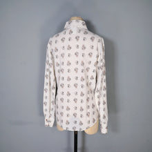 Load image into Gallery viewer, 70s KENNINGTON MICKEY MOUSE AND ART DECO DANCERS NOVELTY PRINT SHIRT - M