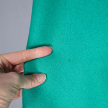Load image into Gallery viewer, 80s VIBRANT JADE GREEN FULL SWEEP SHORT DOUBLE BREASTED WOOL CAPE - FREE SIZE