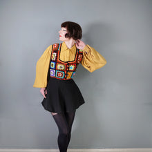 Load image into Gallery viewer, HANDMADE COLOURFUL ACRYLIC CROCHET PATCHWORK WAISTCOAT JUMPER - S