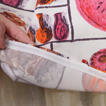 Load image into Gallery viewer, 50s 60s SPORTAVILLE PINK MELON PEAR FLOWER VASE NOVELTY FRUIT SKIRT - 27&quot;