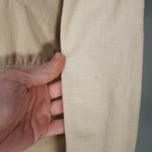Load image into Gallery viewer, 60s BIBA CROPPED CREAM CORDUROY LIGHTWEIGHT SPRING / SUMMER JACKET - XS