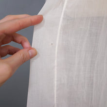 Load image into Gallery viewer, 1940s HAND EMBROIDERED HUNGARIAN GAUZE COTTON DRESS - S