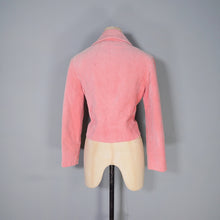 Load image into Gallery viewer, 60s 70s LIGHT PINK SPRING / SUMMER CORDUROY CORD JACKET - M