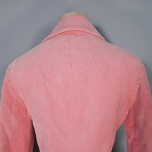Load image into Gallery viewer, 60s 70s LIGHT PINK SPRING / SUMMER CORDUROY CORD JACKET - M