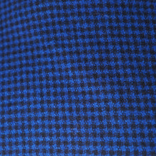 Load image into Gallery viewer, 60s GAY GIBSON BLUE BLACK CHECK TWO PIECE SKIRT AND TOP / DRESS SUIT - S