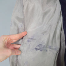 Load image into Gallery viewer, 60s FIELDEN WEAR DARK MIDNIGHT BLUE VELVET PRINCESS COAT - M