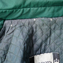 Load image into Gallery viewer, 60s 70s &quot;CRESTA&quot; DEEP GREEN MACHINTOSH / BELTED TRENCH COAT - M