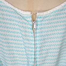 Load image into Gallery viewer, 50s HORROCKSES FOR RICHARD SHOPS GREEN FLORAL FULL SKIRTED DRESS - S