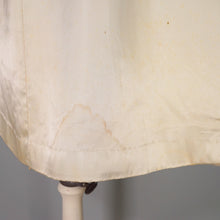 Load image into Gallery viewer, 60S LILLI ANN CREAM FUZZY MOHAIR WOOL SWING COAT WITH HUGE FUR COLLAR - M