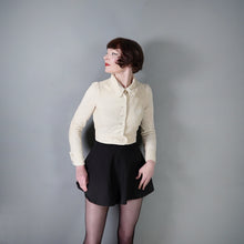 Load image into Gallery viewer, 60s BIBA CROPPED CREAM CORDUROY LIGHTWEIGHT SPRING / SUMMER JACKET - XS